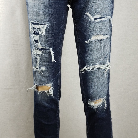 American Eagle Women's Jeggings, Distressed, Jeans - Picture 2 of 8